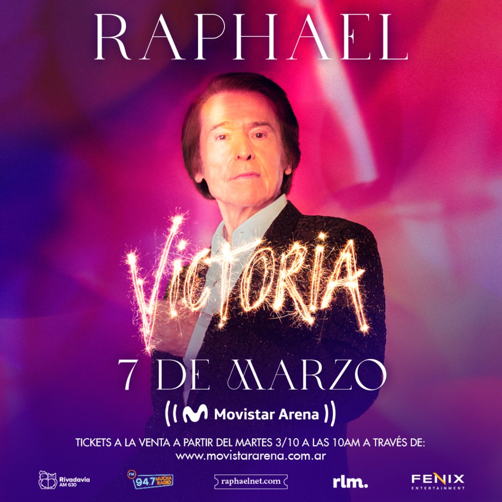Raphael tocará en el Movistar&nbsp;Arena