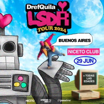 Dref Quila en Niceto: Midel será el telonero de la noche