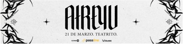 ¡Atreyu se presentará por primera vez en&nbsp;Argentina!